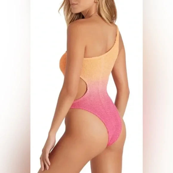 BOUND BY BOND-EYE The Milan Cutout One-Piece Swimsuit in Sunset One Size - Picture 4 of 10